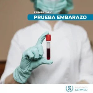 prueba de embarazo en sangre, sermed policlinico