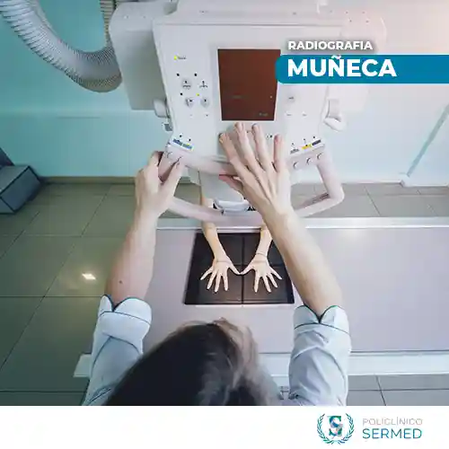 radiografia de muñeca